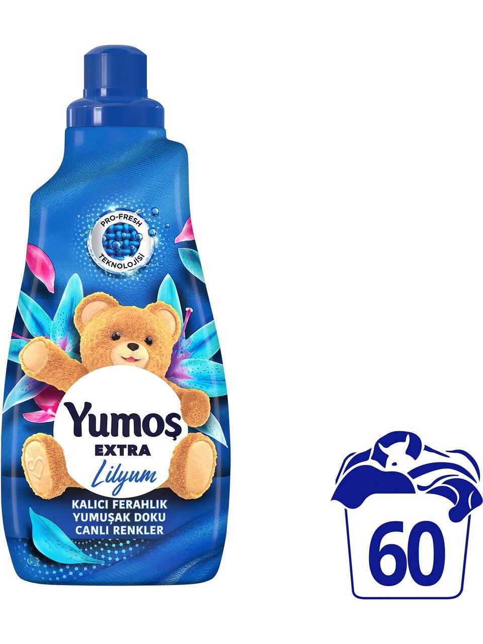 Yumoş Lilyum Çamaşır Yumuşatıcısı 1440 ML