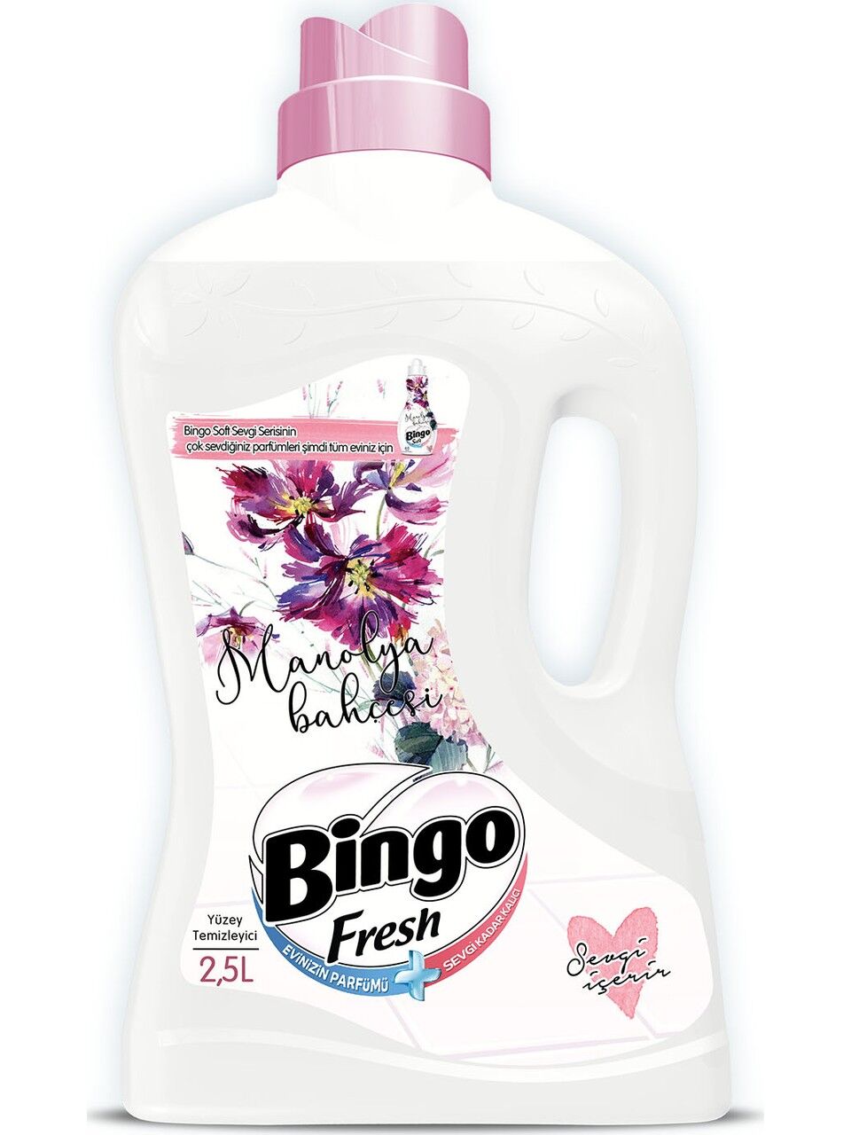 Bingo Manolya Bahçesi  Yüzey Temizleyici 2,5 L