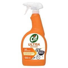 Cif Ultra Hız & Güç Yağ Çözücü Sprey Leke ve Kir Çıkarıcı 1000 ML