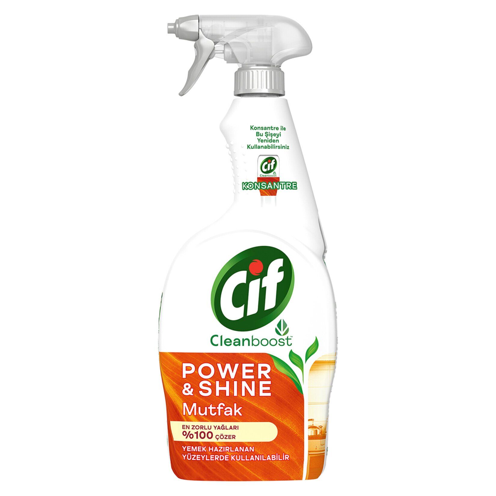 CİF KONSANTRE POWER SHINE MUTFAK 750 ML