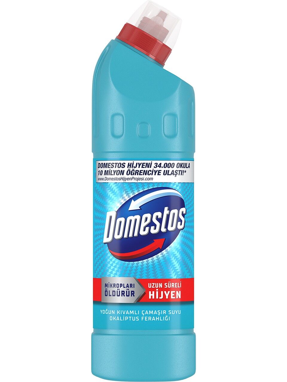 Domestos Yoğun Kıvamlı Çamaşır Suyu Okaliptüs Ferahlığı 750 ml