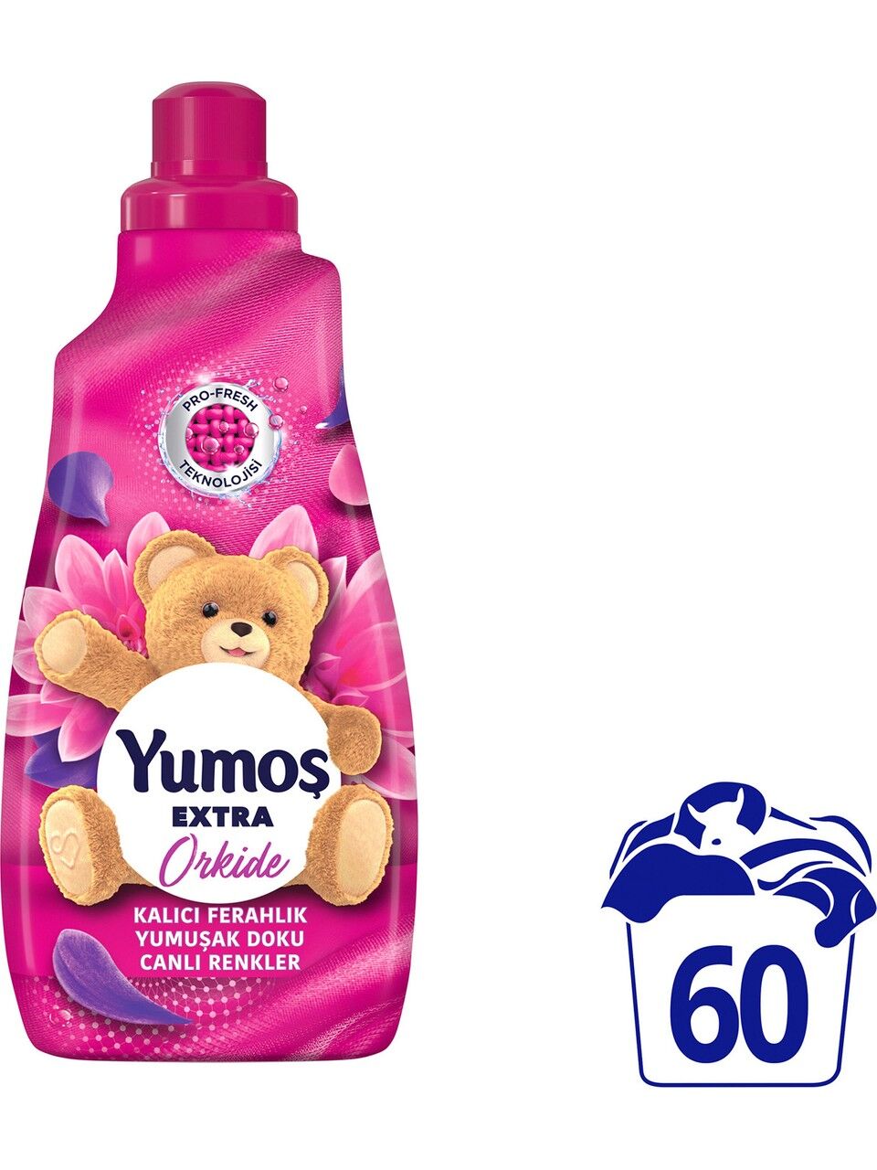 Yumoş Konsantre Çamaşır Yumuşatıcı Orkide 1440