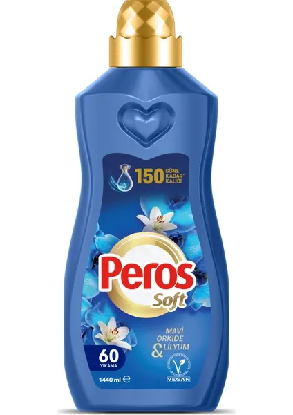 Peros 1440 ml Konsantre Yumuşatıcı Mavi Orkide