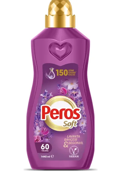 Peros 1440 ml Konsantre Yumuşatıcı Lavanta & Begonvil