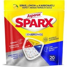 Asperox Sparx Bulaşık Makinesi Kapsülü 20 li