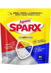 Asperox Sparx Diamond Bulaşık Makinesi Kapsülü 60'lı