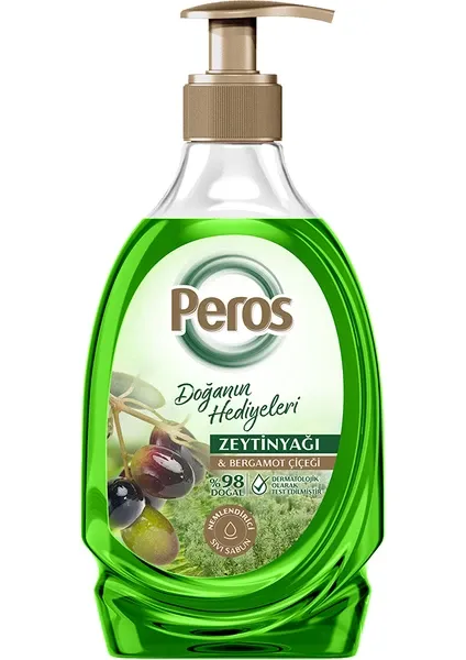 Peros Zeytinyağı&Bergamot Çiçeği Sıvı Sabun 400 gr