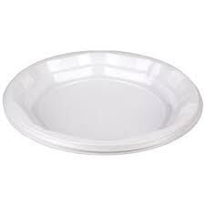 Plastik Tabak 17 cm 100'lü 1 Paket