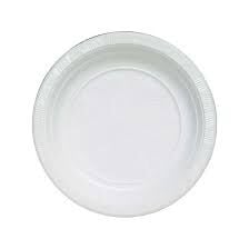 Plastik Tabak 19 cm 100'lü 1 Paket