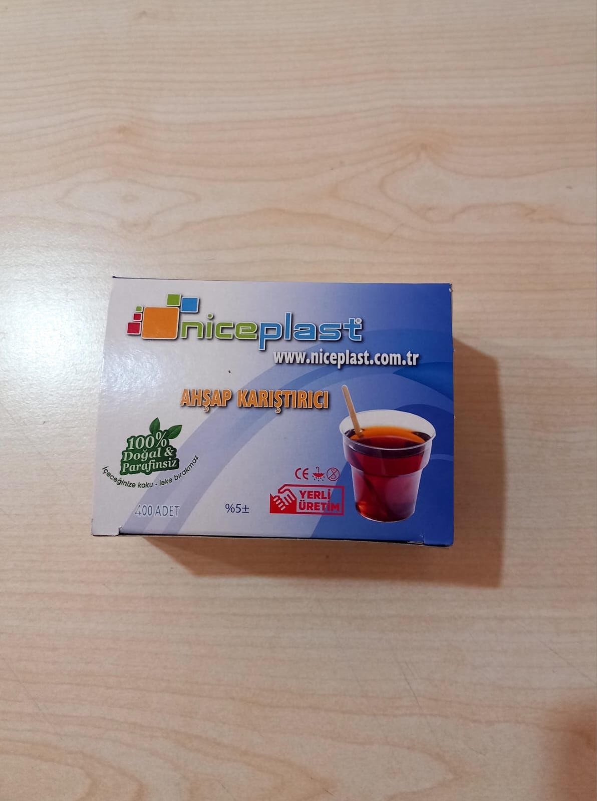 Ahşap Karıştırıcı 400'lü 1 Adet