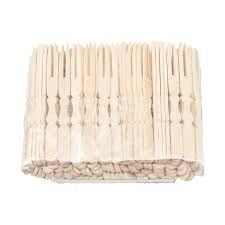 Çips Çatalı Bambu 9 cm 100' lü 1 Paket
