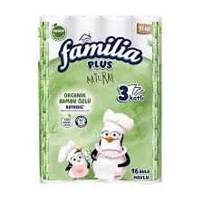 Familia Plus Natural Penguen Gofrajlı 16'lı Havlu Kağıdı