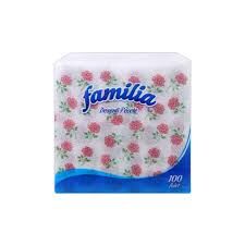Familia 100 lü Desenli Peçete