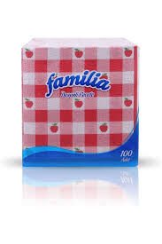 Familia 100 lü Desenli Peçete