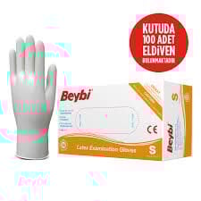 Beybi Muayene Eldiveni Pudralı Small 100 Lü