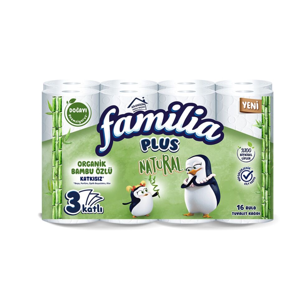 Familia Plus Bambu Tuvalet Kağıdı 16'lı