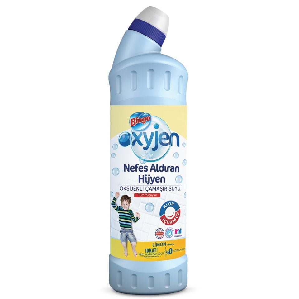 Bingo Oxyjen Çamaşır Suyu Limon 750 ml