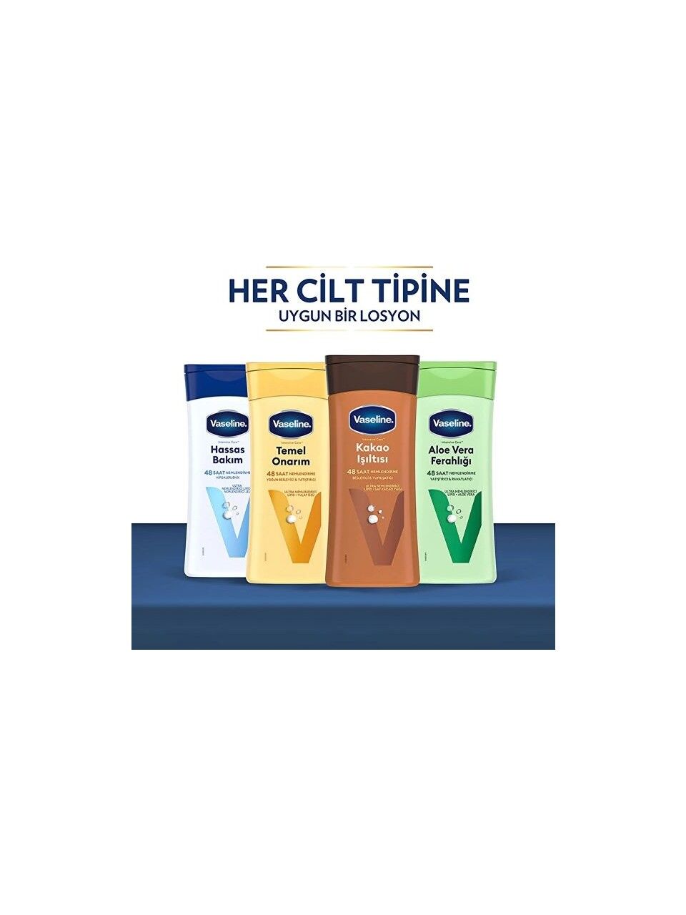 Vaseline Vücut Losyonu 4'lü Set