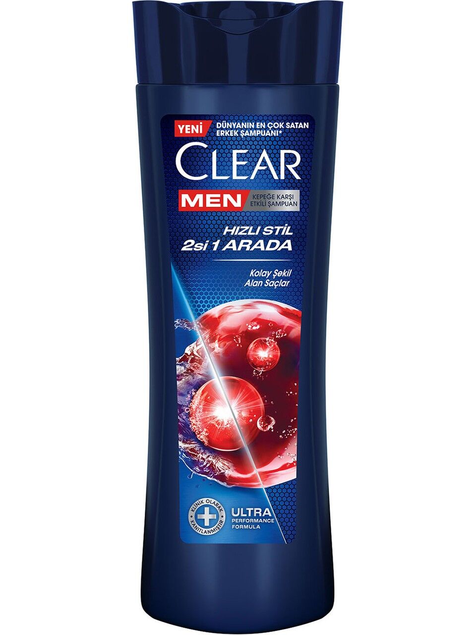 Clear Men Şampuan Hızlı Stil 2si 1 Arada 350 ml