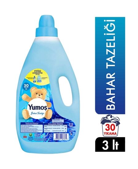 Yumoş Çamaşır Yumuşatıcısı Bahar Tazeliği 3 L