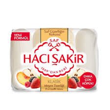 Hacı Şakir Klasik Meyve Tazeliği Güzellik Sabunu 4X70 gr