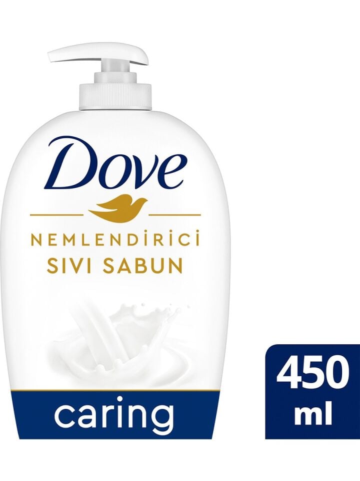 Dove Nemlendirici Sıvı Sabun Caring 1/4 Nemlendirici Krem 450 ml