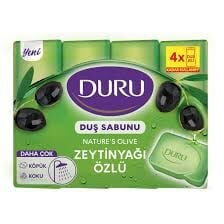 Duru Natural Olive Zeytinyağlı 4 Adet Duş Sabunu 600Gr