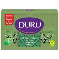 Duru Saf & Doğal Kaynaklı Zeytinyağı Özlü 4 Adet Kalıp Sabun 600Gr