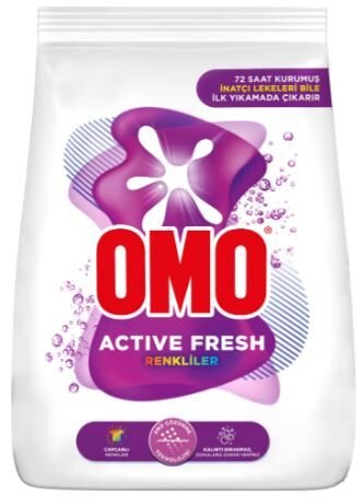 Omo Active Fresh Toz Deterjan Renkliler 4 Kg