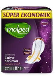 Molped Süper Night 14 Adet Süper Gece