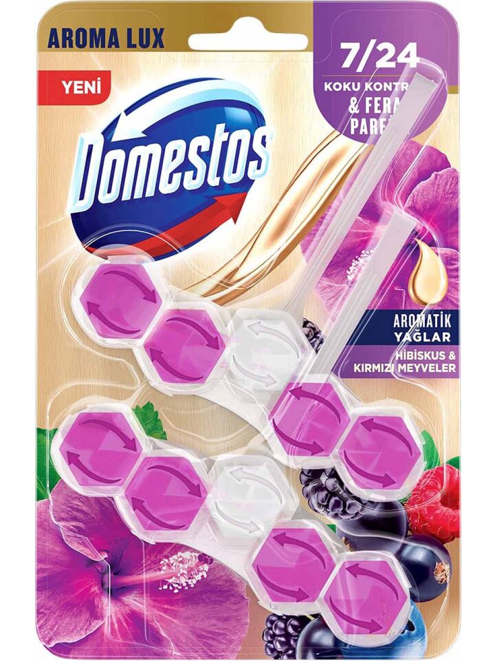Domestos Tuvalet Bloğu Hibiskus ve Kırmızı Meyveler 100 G