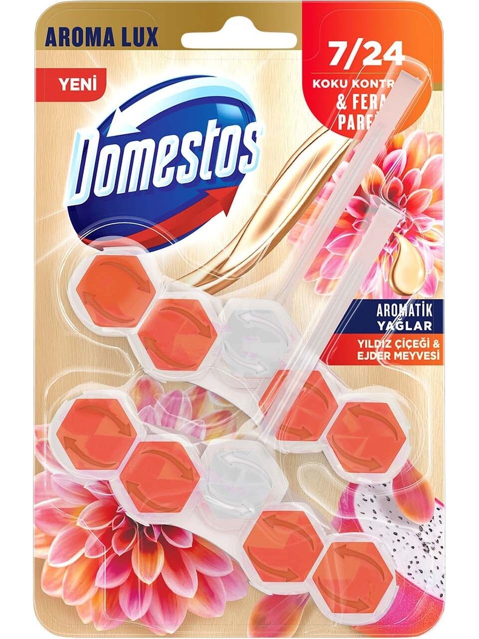 Domestos Tuvalet Bloğu Yıldız Çiçeği ve Ejder Meyvesi 100 G