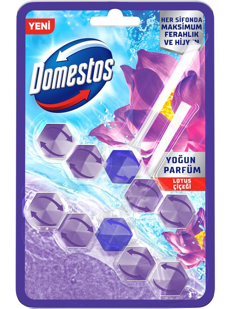 Domestos Tuvalet Bloğu Lotus Çiçeği 100 G