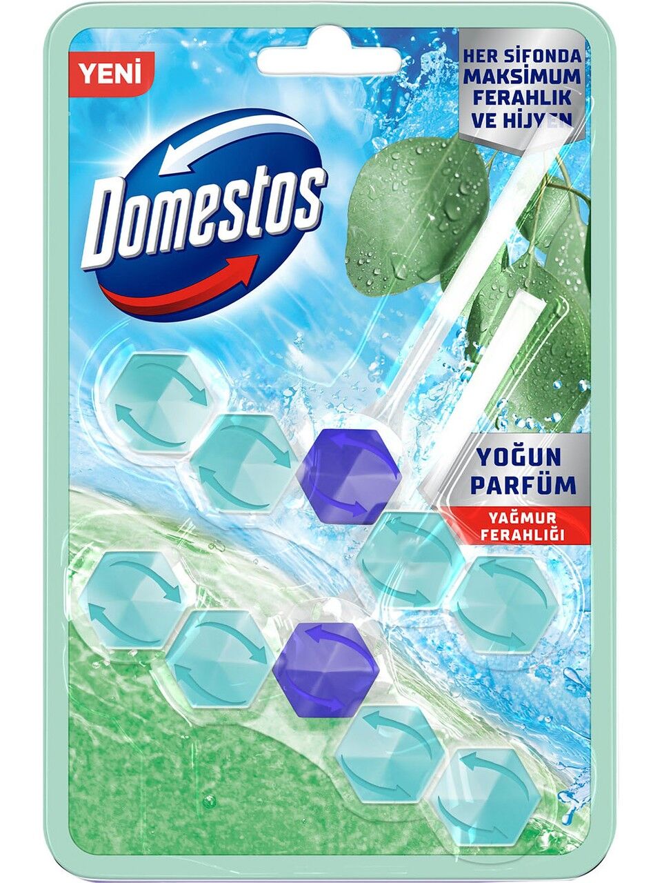 Domestos Tuvalet Bloğu Yağmur Ferahlığı 100 G