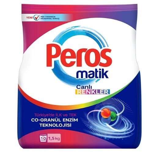 Peros Matik Canlı Renkler 1.5 kg