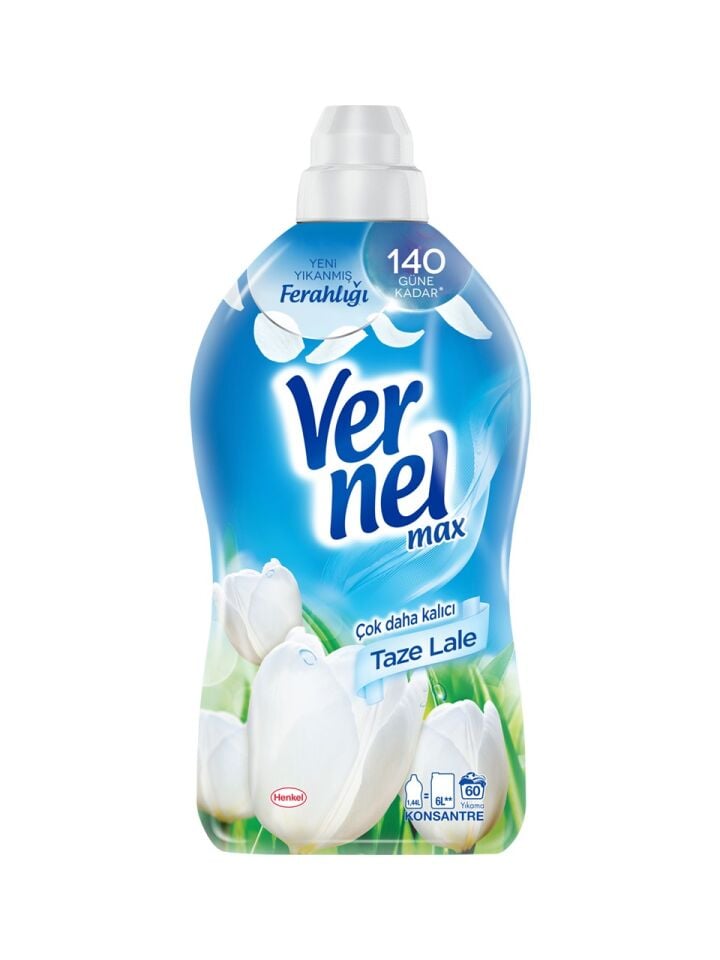Vernel Max Konsantre Yumuşatıcısı Taze Lale 1440ml