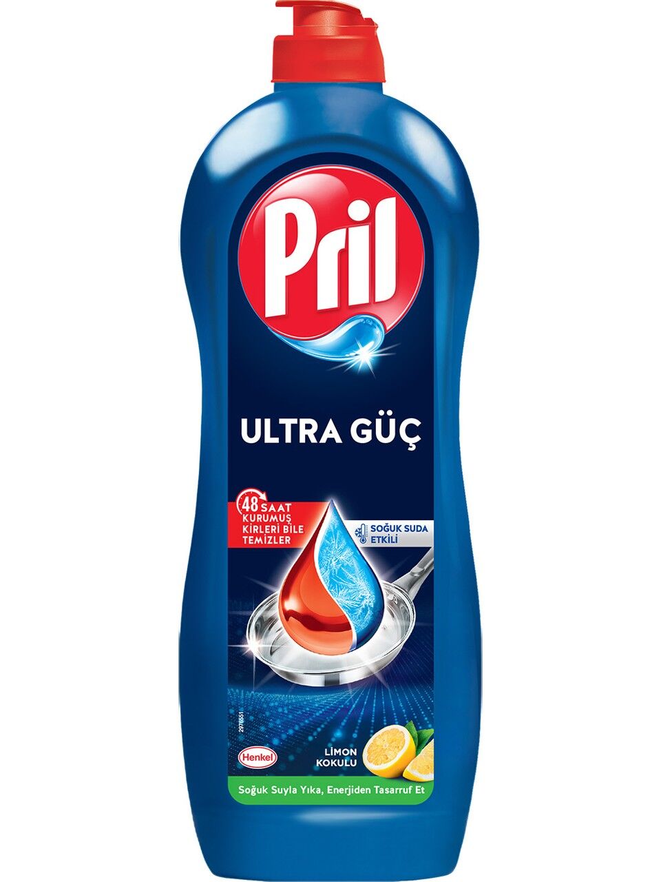 Pril Ultra Güç Limon Kokulu Bulaşık Deterjanı 675 g